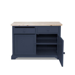 Statement Furniture Florence Sideboard With Cupboard And 2 Drawers - Navy Blue - thumbnail 5