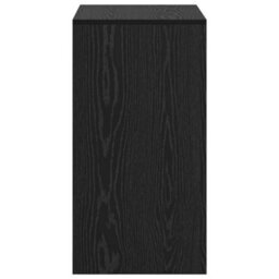 Berkfield Writing Desk Black Oak Engineered Wood 60 X 40 X 76 Cm - thumbnail 5