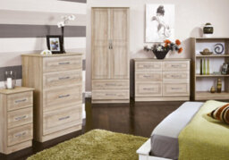 Dallas 6 Drawer Sideboard In White Matt (Ready Assembled) - thumbnail 6