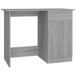Vidaxl Desk Grey Sonoma 100X50X76 Cm Engineered Wood Desks - thumbnail 2