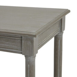 Hill Interiors The Serene Rattan Collection Side Table - Wood - L40 X W60 X H60 Cm - Grey - thumbnail 2