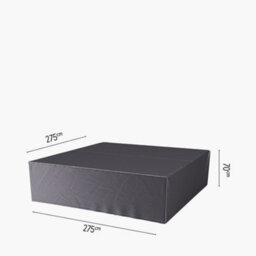 Pacific Lifestyle Platinum Aerocover Lounge Set Waterproof Breathable Rip-Stop Polyester Cover Table And Chairs W275Xd275Xh70Cm - thumbnail 6