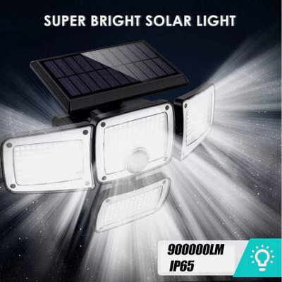 thumbnail image 2 of 1500LM Solar LED Pendant Light With PIR Motion Sensor For Outdoor Garden & Security – IP65 Waterproof 2 of 5