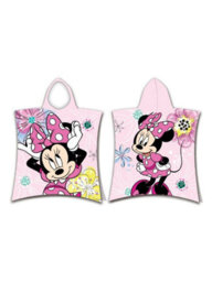 Disney Minnie Mouse Pink Bow Hooded Towel Poncho