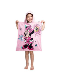 Disney Minnie Mouse Pink Bow Hooded Towel Poncho - thumbnail 2