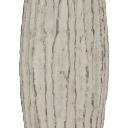 Wyld Haus Wildbloom Tall White Ceramic Fin Vase 70Cm Matt-Glazed Sculptural Design - thumbnail 2