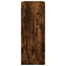 Berkfield Wall Mounted Cabinet Smoked Oak 69.5X34X90 Cm - thumbnail 8