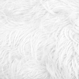 Beliani Faux Fur Footstool White Manhattan - thumbnail 6