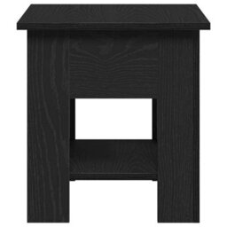 Berkfield Coffee Table Black Oak 40X40X42 Cm Engineered Wood - thumbnail 7