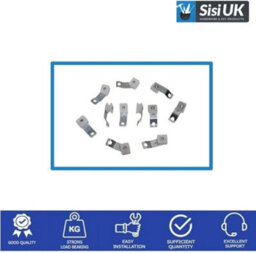 Sisi UK Integra Metal Pendulum Slides Heavy Duty Curtain Track Gliders Classic Unfinished Metal Wall Mount Curtain Track Gliders (20 Pack) - thumbnail 3