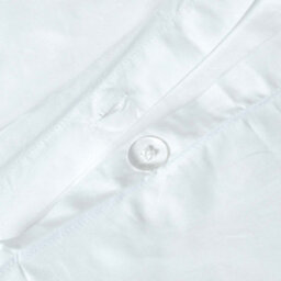 Homescapes White Egyptian Cotton Duvet Cover With Pillowcases 200 Tc, King - thumbnail 3