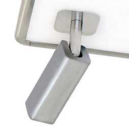 Luminosa Lighting Luminosa Ibiza Ceiling Spotlight 4 Head With Backlit Light 40W Led Square Satin Nickel 4000K, 3000Lm, - thumbnail 5