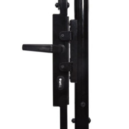Berkfield Double Door Fence Gate With Spear Top 400X225 Cm - thumbnail 4