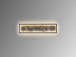 Luminosa Lighting Luminosa Stone 60Cm Integrated Led Wall Lamp Black 3000-6000K - Uk Stock - thumbnail 3