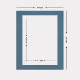 Ak Frames 20X16 Pompadour Picture Mounts To Fit A3 Aperture Size - Mount Board Only (No Frame Included) - thumbnail 3