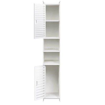 Tall Waterproof Bathroom Storage Cabinet Free Standing Cabinet Organizer - image 1