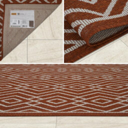 Homeart Outdoor Rugs Easy Cleaning Area Rugs For Balcony,garden,picnic,uv Weather Resistant Terra Cream, 120 X 170 Cm - thumbnail 4