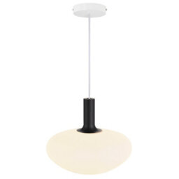 Nordlux Alton Glass Pendant Light Hand Blown White,mains - thumbnail 8