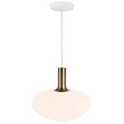 Nordlux Alton Glass Pendant Light Hand Blown White,mains - thumbnail 9