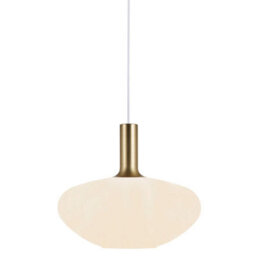 Nordlux Alton Glass Pendant Light Hand Blown White,mains - thumbnail 3