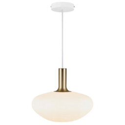 Nordlux Alton Glass Pendant Light Hand Blown White,mains - thumbnail 7