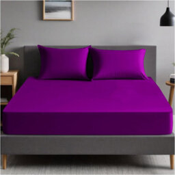 Gc Gaveno Cavailia Percale Deep Fitted Sheet Super King Berry Extra Deep Pocket 16 Inch (40 Cm)