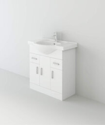 Veebath Rosina 1800mm Bath Vanity Unit, Toilet & Taps Bathroom Suite - thumbnail 3