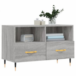 Vidaxl Tv Cabinet Grey Sonoma 80X36X50 Cm Engineered Wood - thumbnail 3