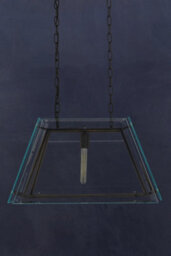 Orsina Palasso Pendant Light, Gold, Black, Glass, Metal - thumbnail 2