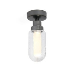 Luminosa Lighting Luminosa Brume Bathroom Led Ceiling Lamp Metallic Grey 3W 2700K - thumbnail 1