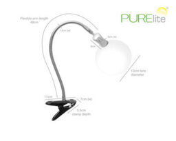 Groves Of Thames Clip-On Mag Light Lr - Magnifying Lamp: Clip-On - Purelite - thumbnail 5