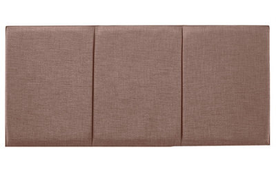 "Adore Designs Alton Turin Linen 4Ft Small Double 20"" Headboard -  Beige"