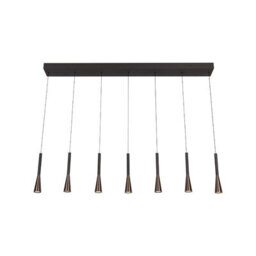 Lucide Joakim 1300 Led Bar Ceiling Pendant Light Coffee - thumbnail 1