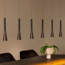 Lucide Joakim 1300 Led Bar Ceiling Pendant Light Coffee - thumbnail 6