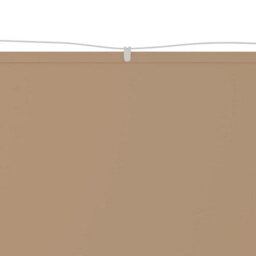Walplus Vertical Awning Garden Sun Shade Canopy Gazebo For Back Door, Porch, Patio Taupe 140X800 Cm Oxford Fabric - thumbnail 3