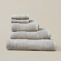 Misona Ultra Soft Bamboo Bath Towel - Silver Grey - thumbnail 5