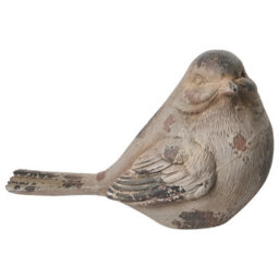 Beliani Set Of 3 Garden Figurines Anghiari Bird Beige - thumbnail 6