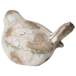 Beliani Set Of 3 Garden Figurines Anghiari Bird Beige - thumbnail 5