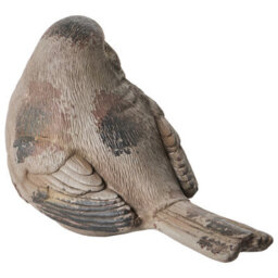 Beliani Set Of 3 Garden Figurines Anghiari Bird Beige - thumbnail 7