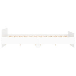 Berkfield Bed Frame With Headboard With Footboard White 180X200 Cm - thumbnail 5