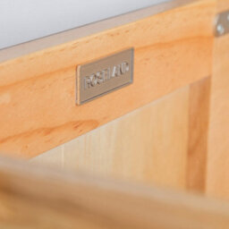 London Oak Ottoman Blanket Box - Fully Assembled By Roseland Furniture - thumbnail 6