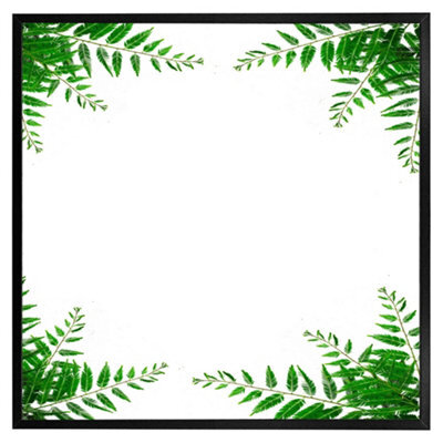 "Andrew Lee Green Botanicals (Picutre Frame) / 12X12"" / Black" - image 1