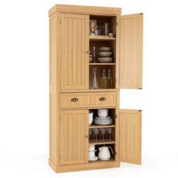 Large Pantry Cabinet Freestanding Kitchen Accent Storage Cabinet - thumbnail 1