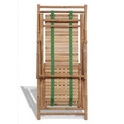 Walplus Outdoor Deck Chair With Footrest Bamboo - thumbnail 6