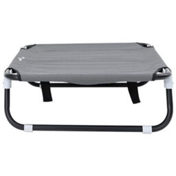 Vidaxl Dog Bed 80 X 55 X 18 Cm Steel Light Grey - thumbnail 5