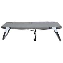 Vidaxl Dog Bed 80 X 55 X 18 Cm Steel Light Grey - thumbnail 4