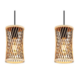 Luminosa Lighting Luminosa Mali Bar Pendant Ceiling Light Matt Black 3X E27 - thumbnail 4