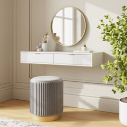 Sienna Wall Mounted Dressing Table - thumbnail 2