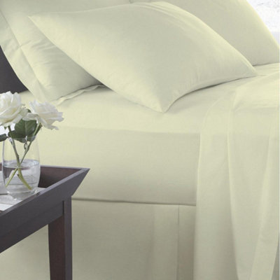 Homes & Linen Flat Sheet 100% Egyptian Cotton 800 Thread Count Hotel Quality Flat Bed Sheet