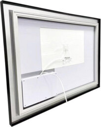 Belofay Lucian Bathroom Led Mirror, Illuminated Bathroom Toughened Mirror With Led Lights Dimmable Anti-Fog - thumbnail 6
